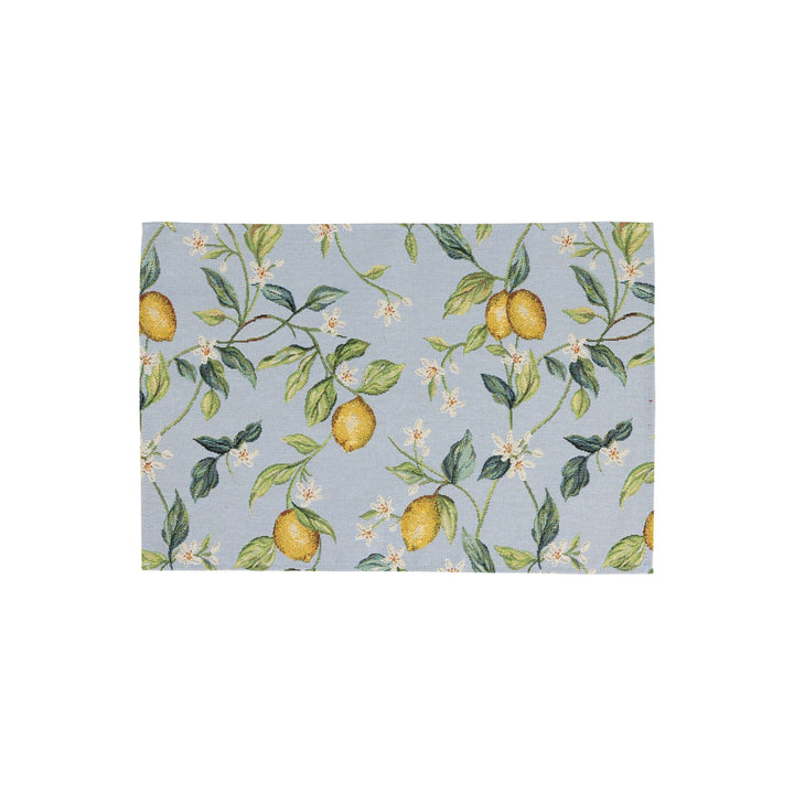Tavola Lemons with Flowers Placemats - Set of 4