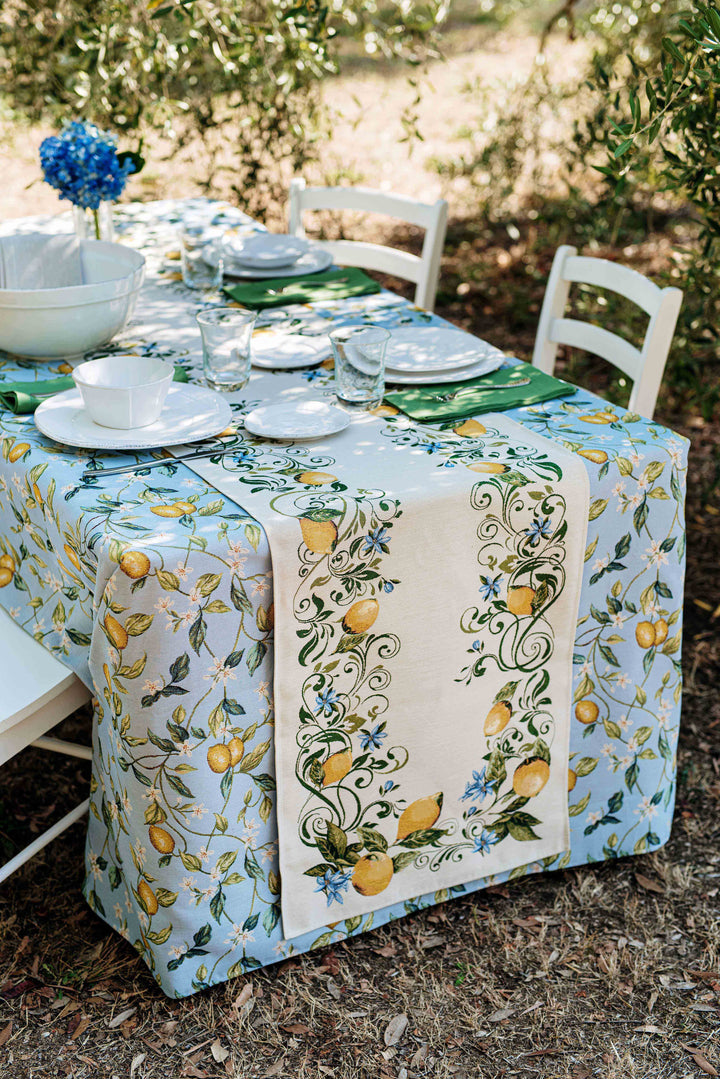 Tavola Lemons with Flowers Placemats - Set of 4