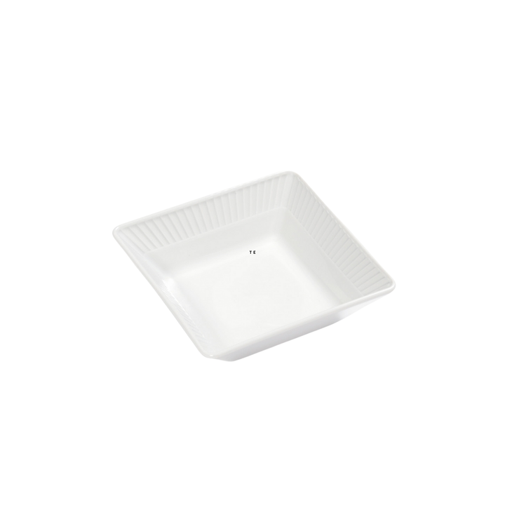 Plisse Square Dish, Set of 4