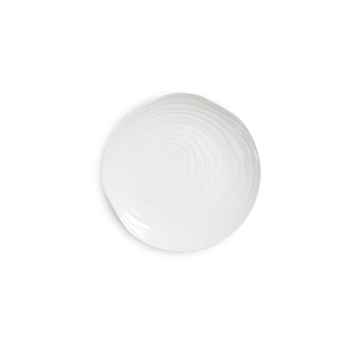 Teck 8" White Salad Plates, Set of 4