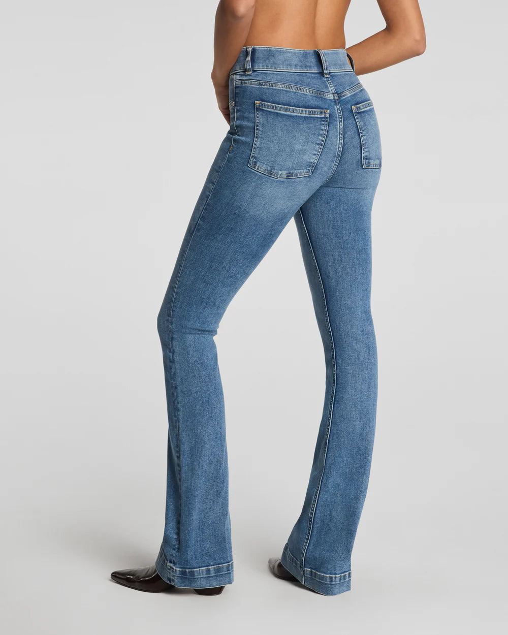 SPANXshape® EveryWear Pull-On Flare Jeans (Antique Indigo)
