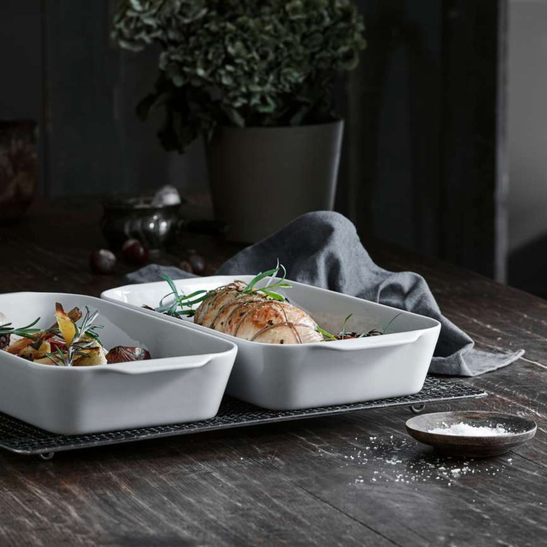 Deep Rectangular Eared Roaster, Medium (Second Quality)