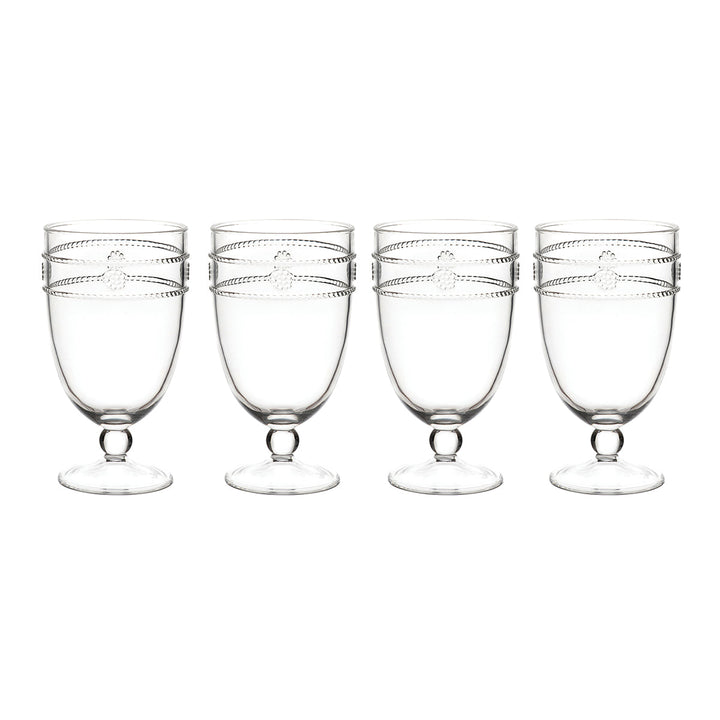 Isabella Acrylic Goblet Set/4