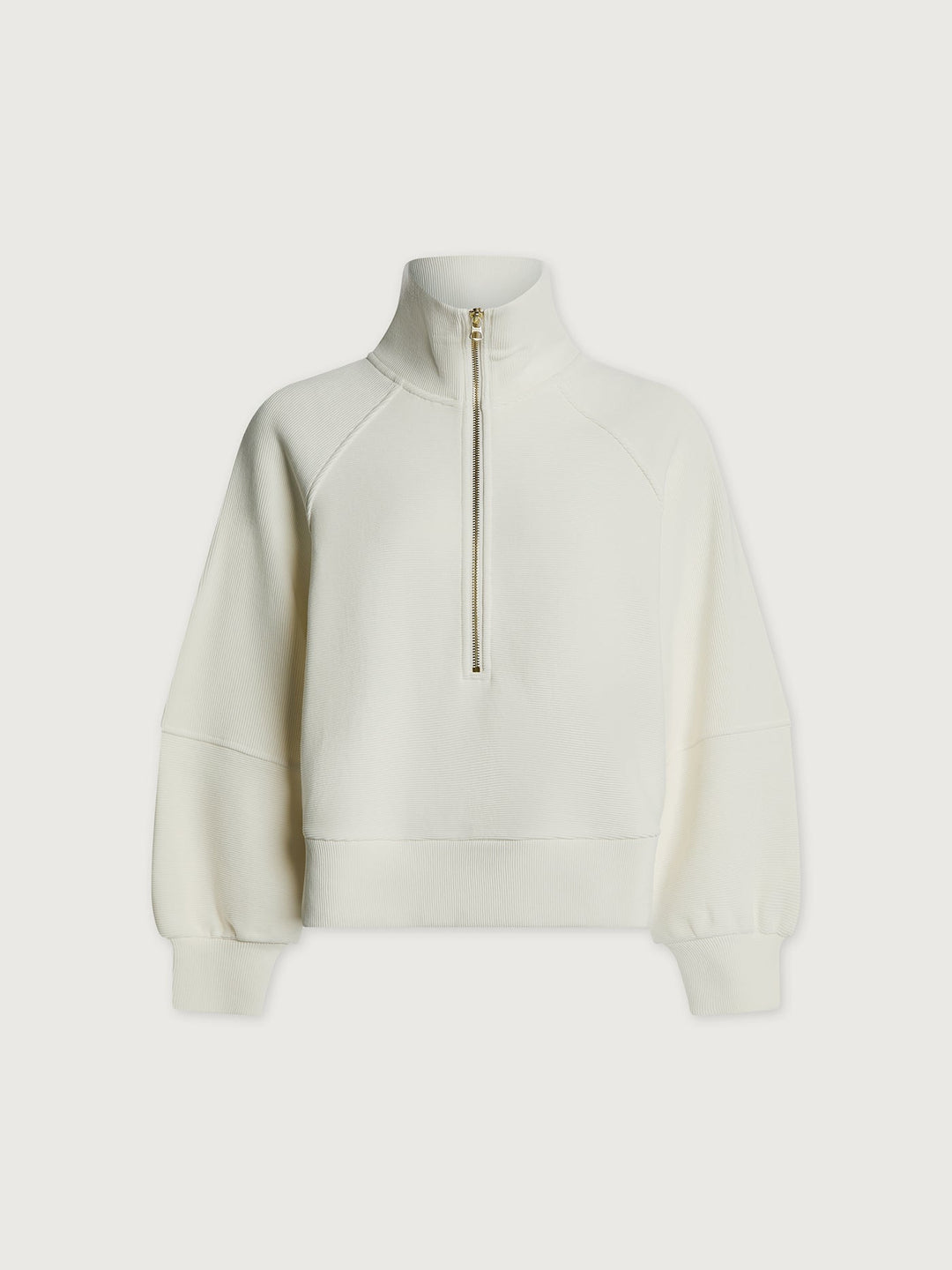 Milano Half Zip Sweat (Ivory)