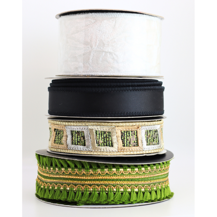 Black Satin DBL Fused 1x10YD