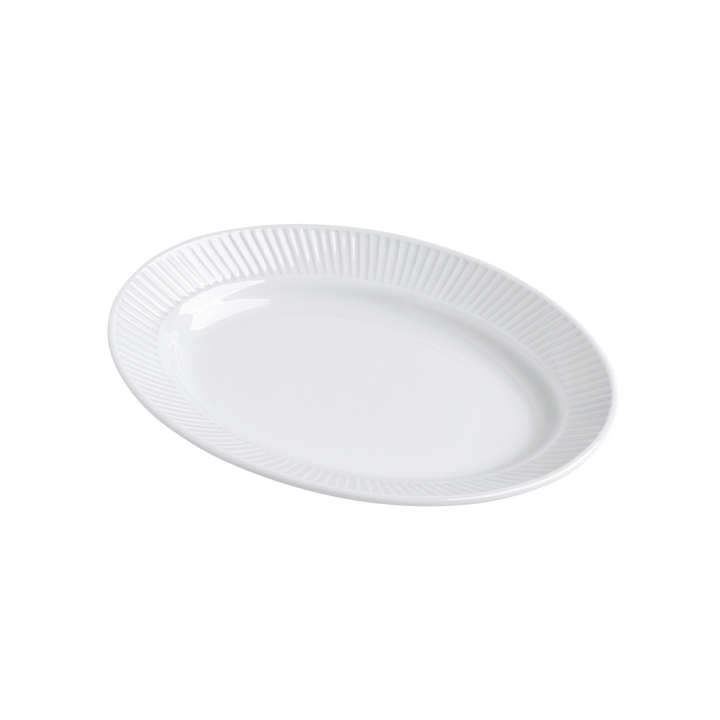 Plisse Oval Serving Platters