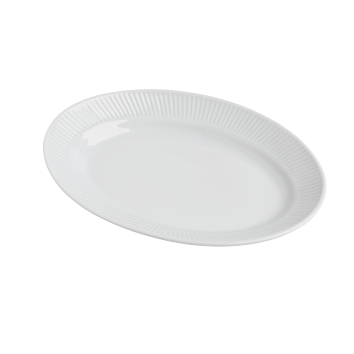 Plisse Oval Serving Platters