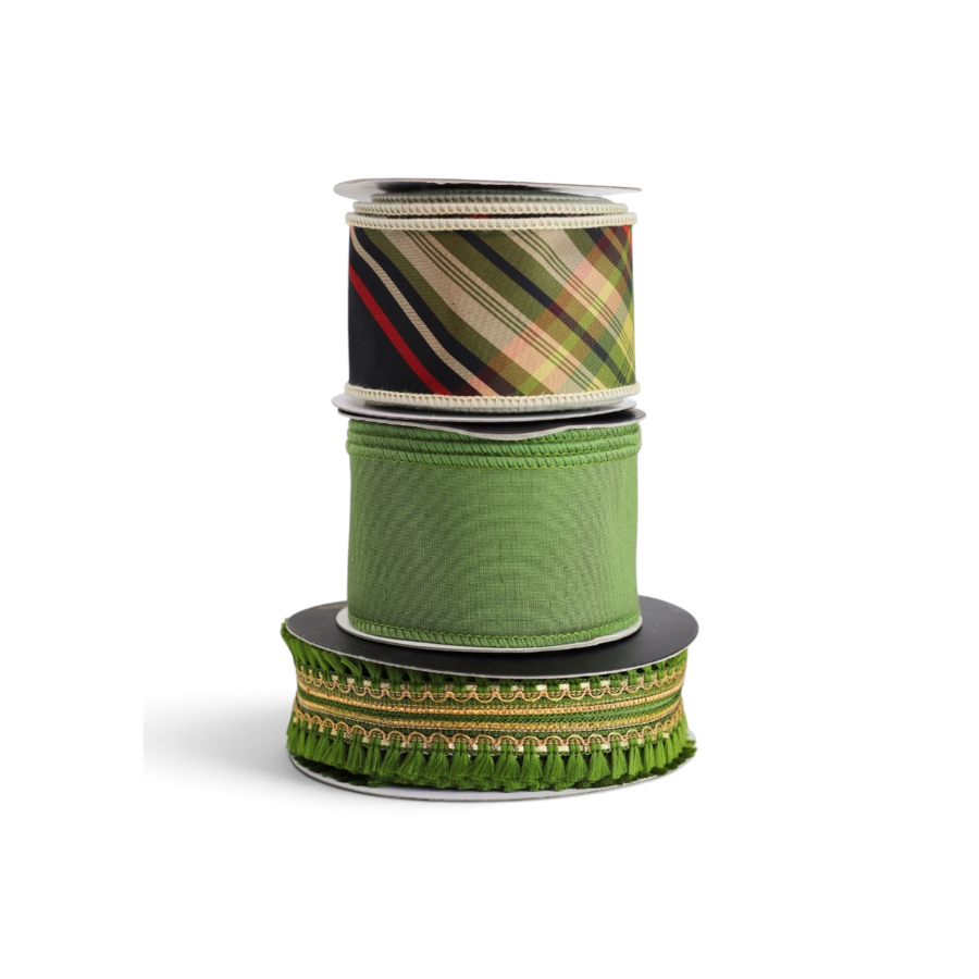 Huntington Plaid Taffeta Fused 2.5x10YD