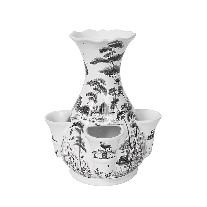 Country Estate 11.5" Tulipiere Vase- Flint Grey