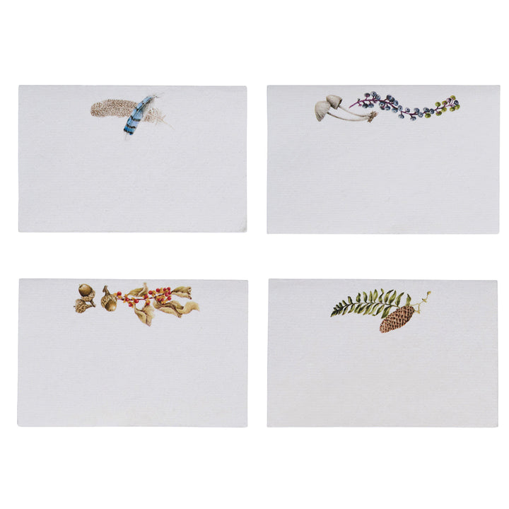Forest Walk Place Card Assorted Set/12 - Multi