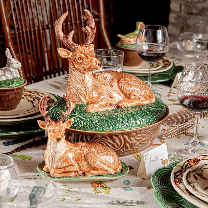 Forest Walk Stag Baker with Lid - Multi
