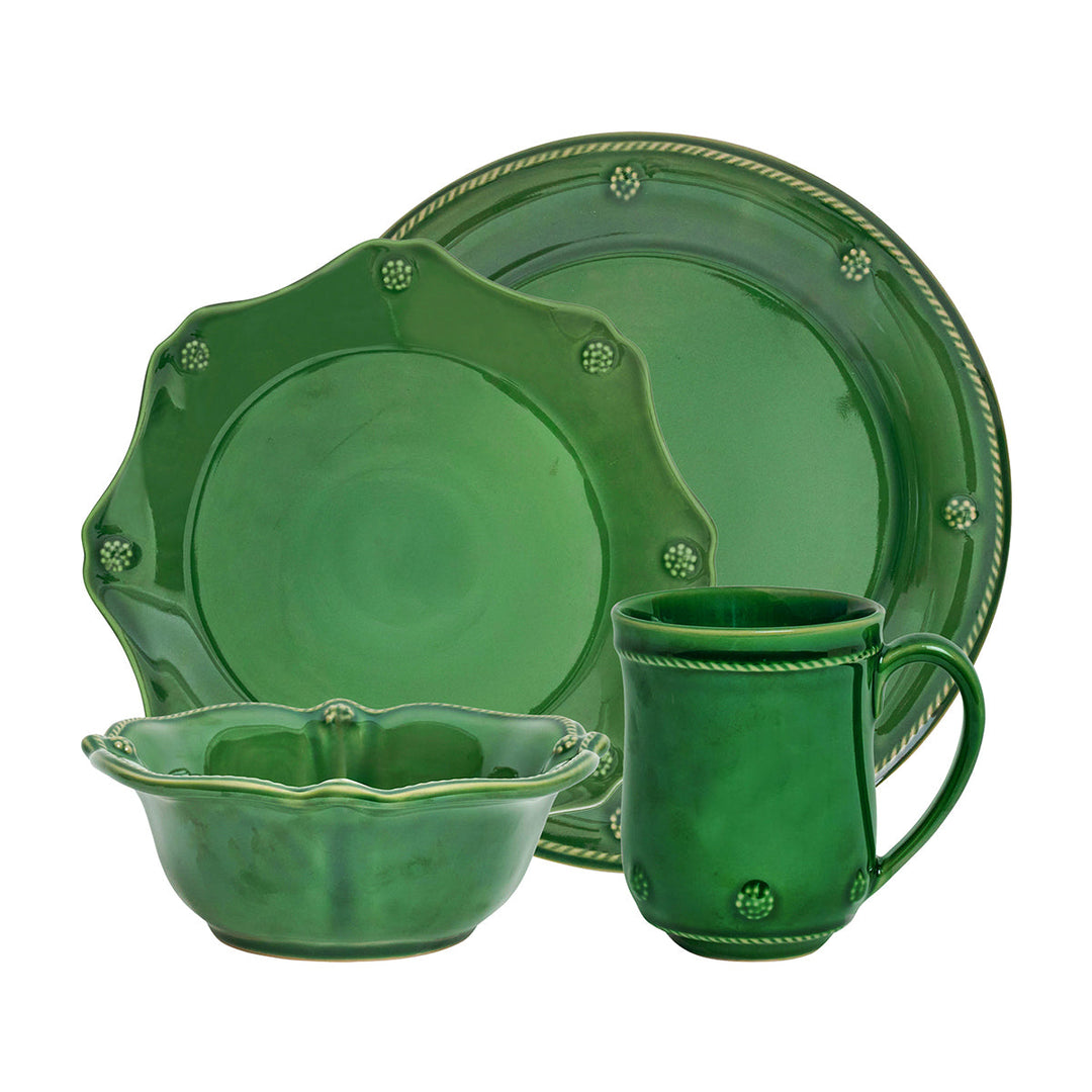Berry &amp; Thread 4pc Place Setting - Basil