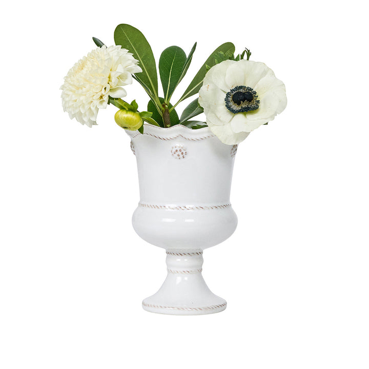 Berry &amp; Thread Petite Parterre Garden 5" Vase - Whitewash