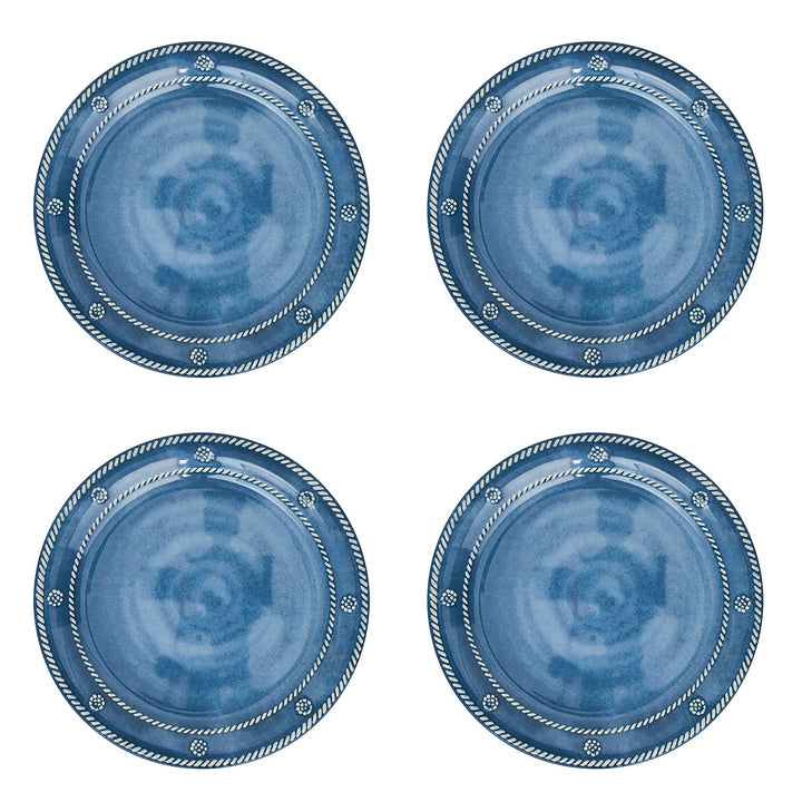 Berry &amp; Thread Melamine Dessert/Salad Plate Set/4