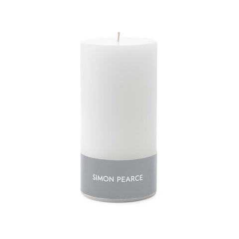 White Pillar Candle