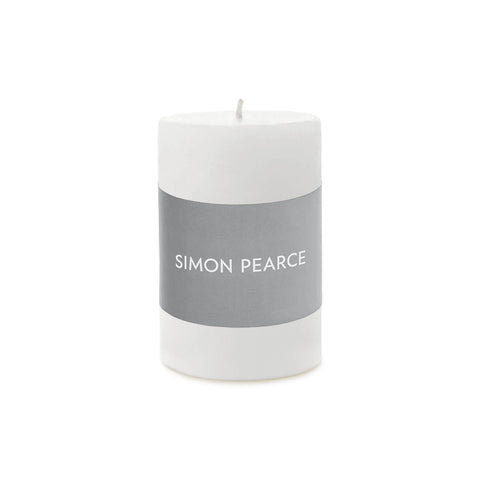 White Pillar Candle