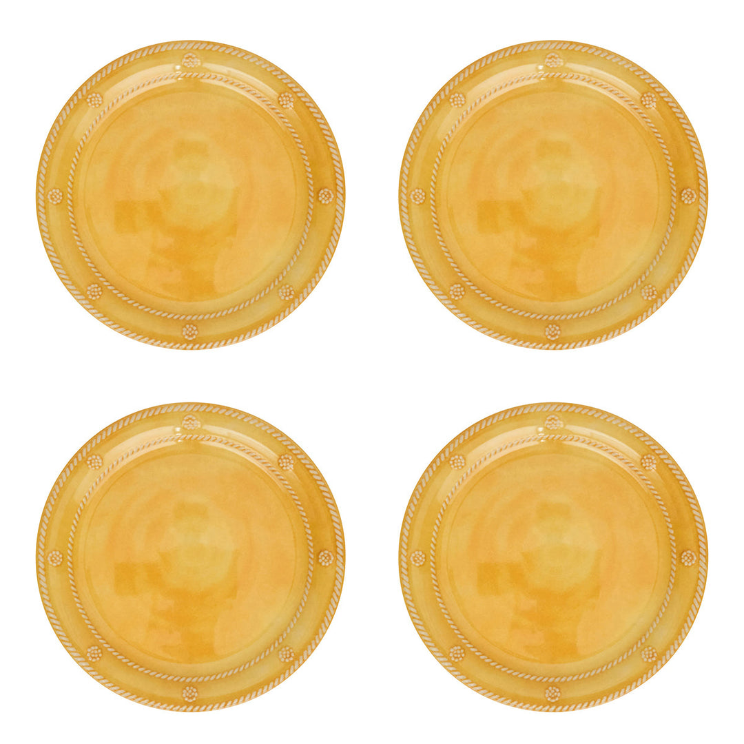 Berry &amp; Thread Melamine Dessert/Salad Plate Set/4