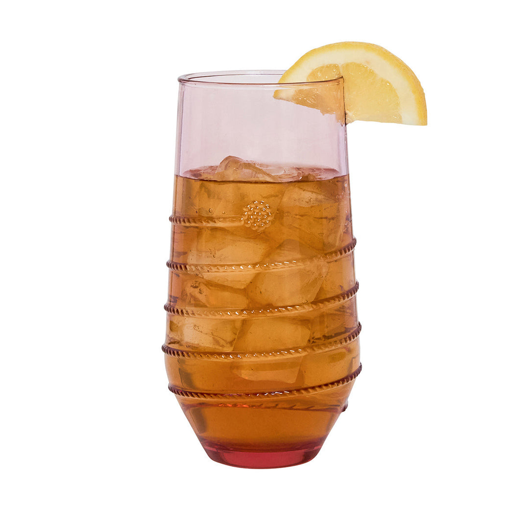 Amalia Acrylic Large Tumbler - Coral