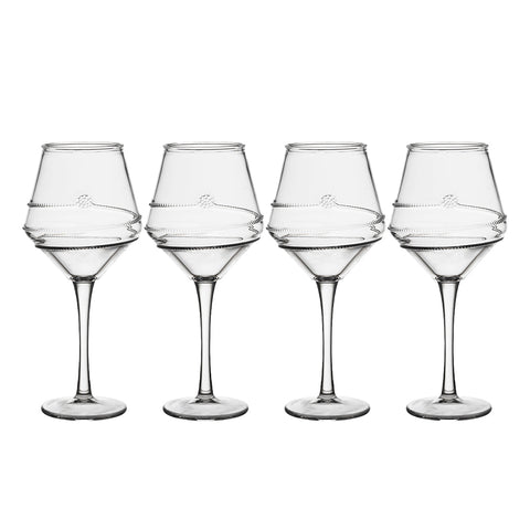 Amalia Acrylic Wine Glass Set/4