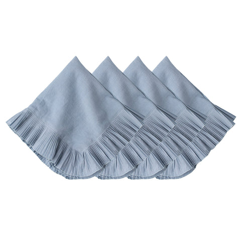 Mademoiselle Napkin Set/4 - Chambray