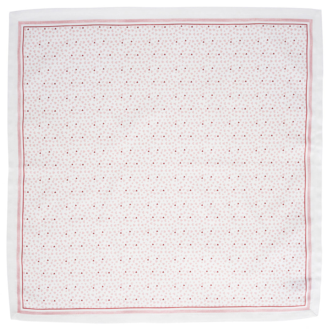 Love You More Napkin Set/4 - Pink