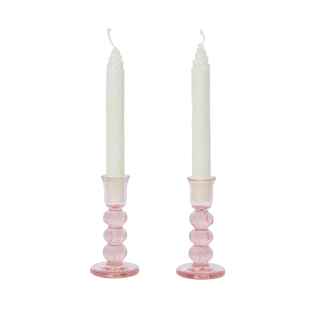 Provence 5" Candlestick Set/2 - Blush
