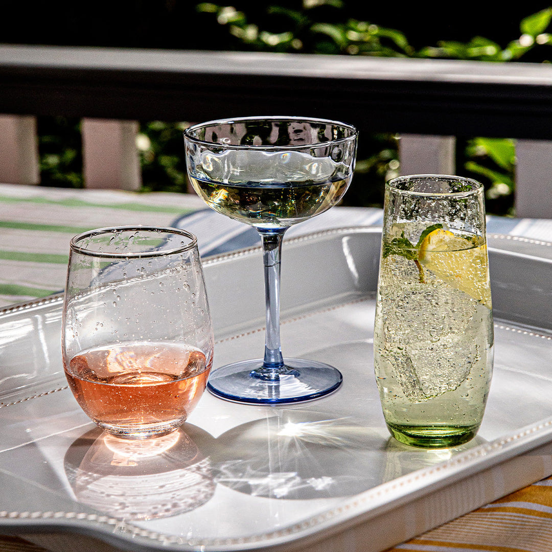 Provence Stemless Flute - Basil