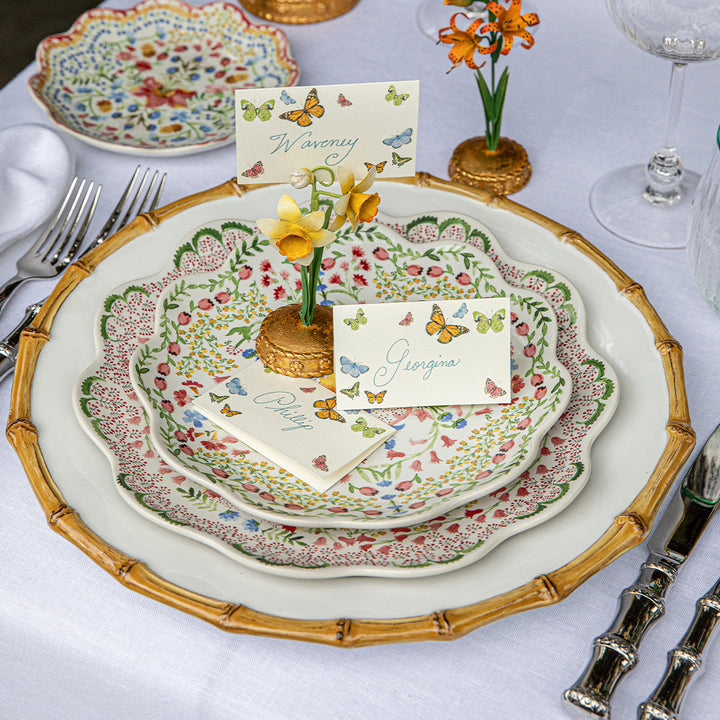 Meadow Walk Daffodil Place Card Holder - Yellow