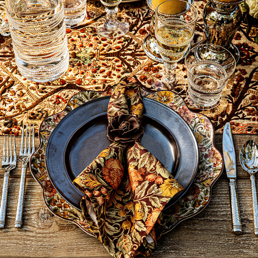 Willa Napkin Set/4 - Amber