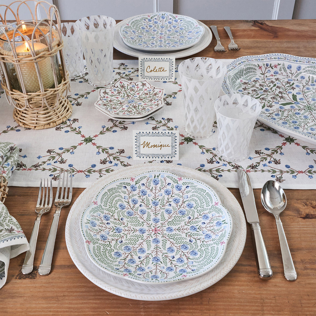Villa Seville Place Card Set/12- Chambray
