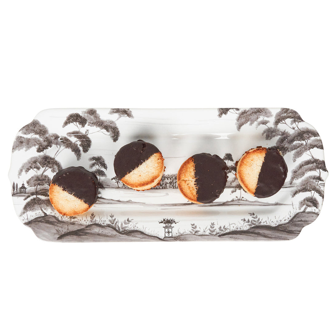Country Estate 15" Hostess Tray - Flint Grey