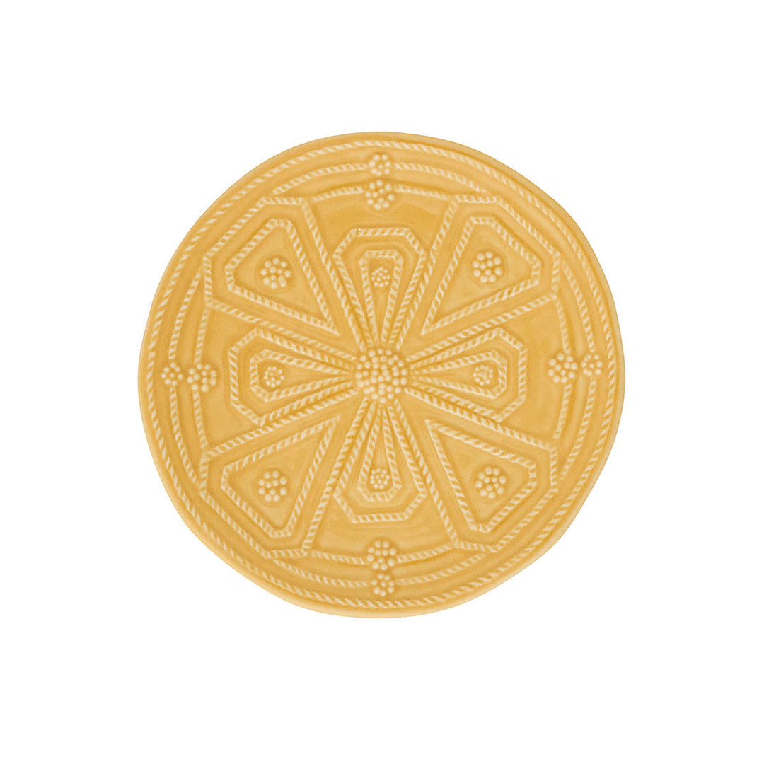 Jardins Du Monde Side/Cocktail Plate Assorted Set/4 - Daffodil