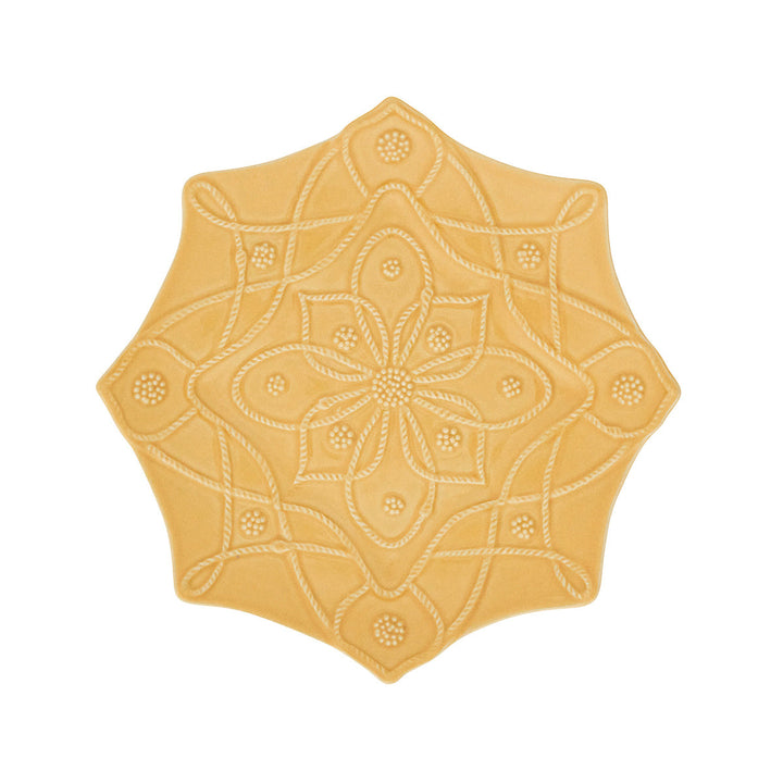 Jardins Du Monde Dessert/Salad Plate Assorted Set /4 - Daffodil