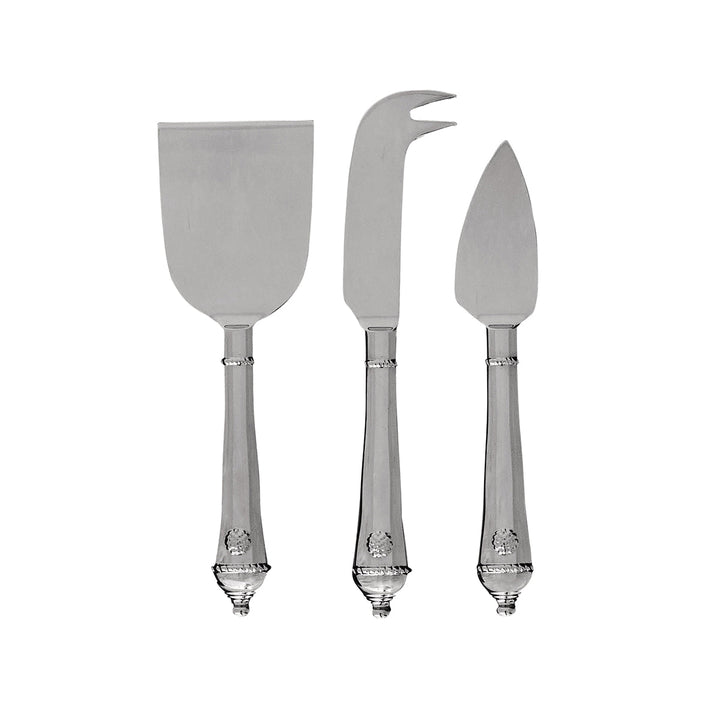 Berry & Thread Cheese Knife Assorted Set/3 - Polished