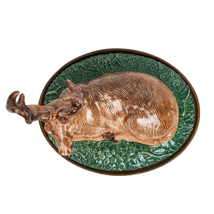 Forest Walk Stag Baker with Lid - Multi