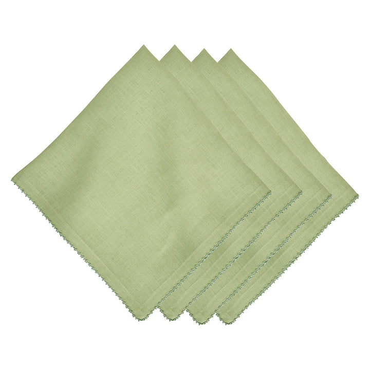 Berry Scallop Napkin Set/4