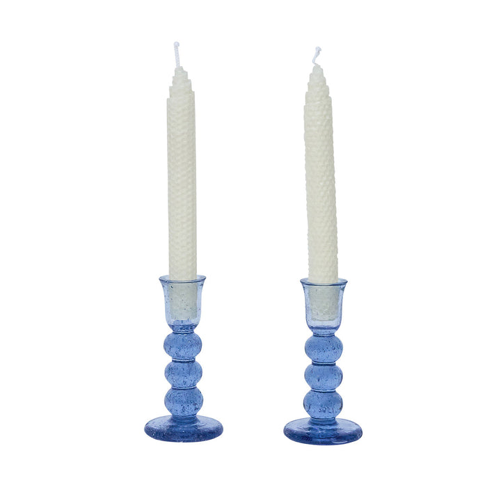 Provence 5" Candlestick Set/2 - Chambray