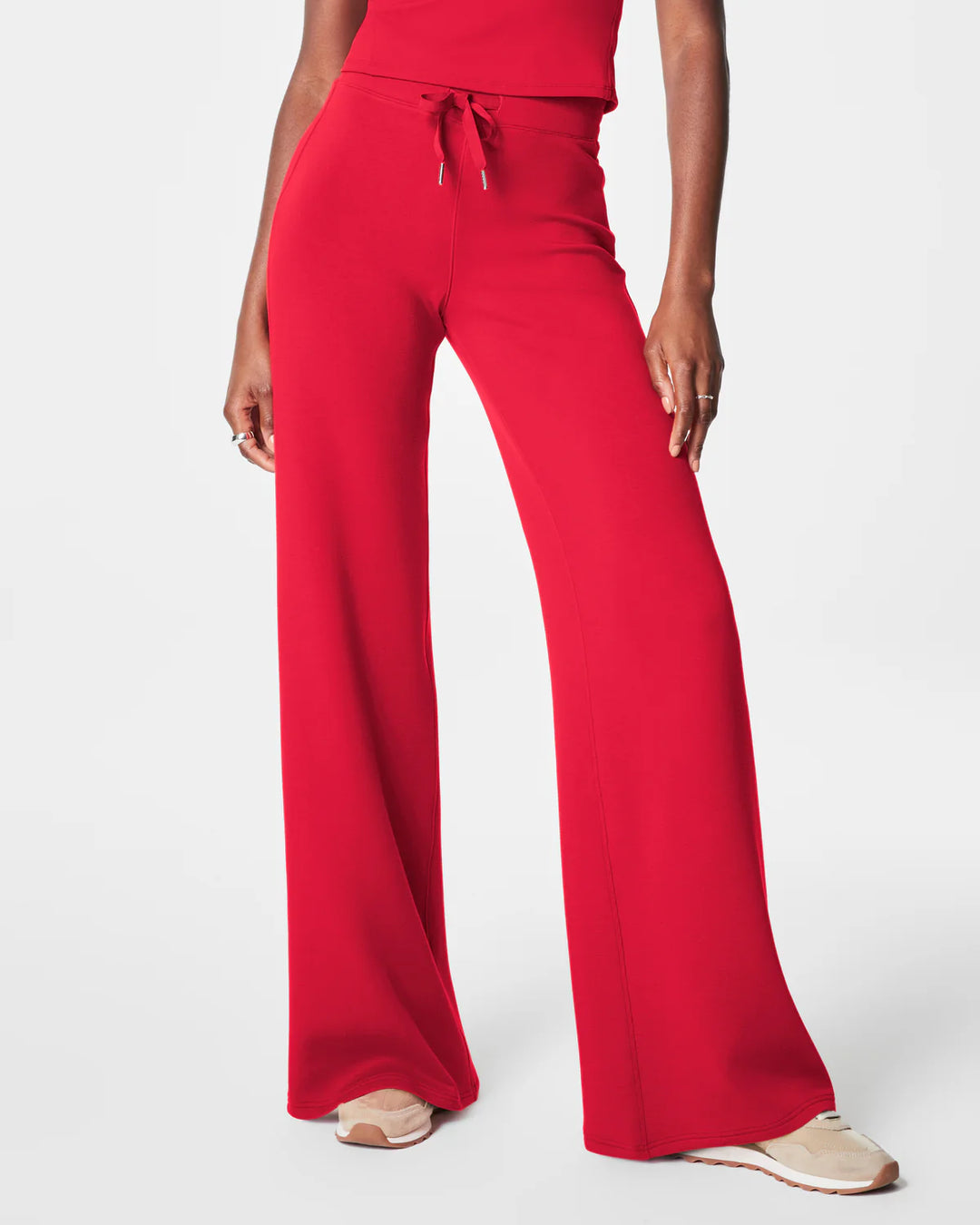 Spanx® Airessentials Wide Leg Pant (Spanx Red)