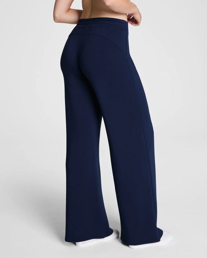 Spanx® Airessentials Wide Leg Pant (Timeless Navy)