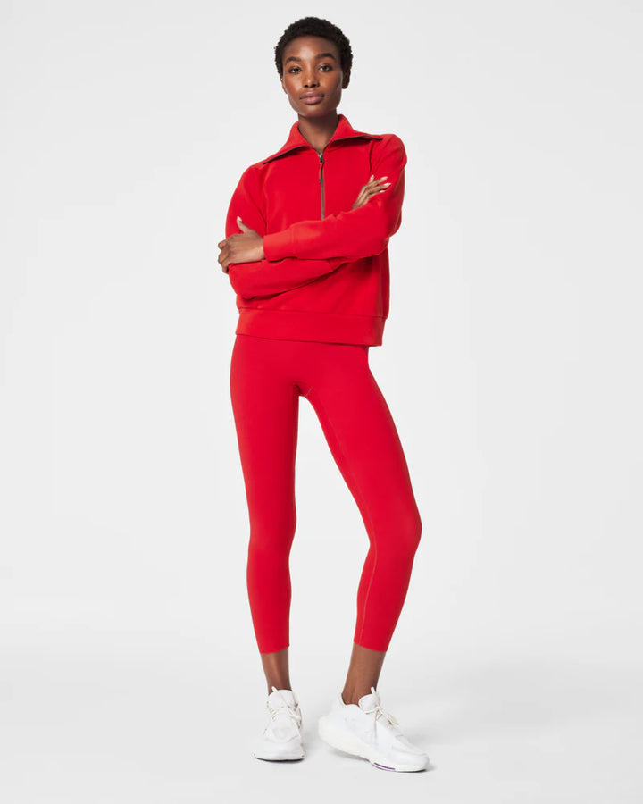 Spanx® Airessentials Half Zip (Spanx Red)