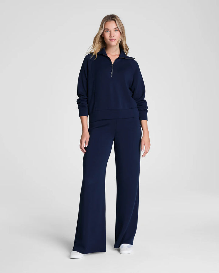 Spanx® Airessentials Wide Leg Pant (Timeless Navy)