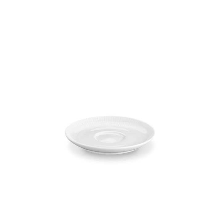 Plisse Espresso Saucers, Set of 4
