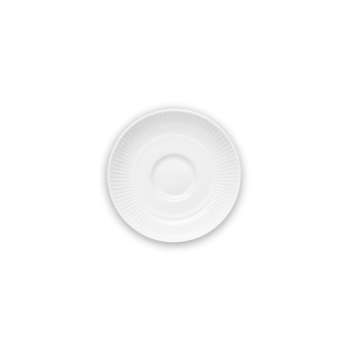 Plisse Tea Saucers, Set of 4