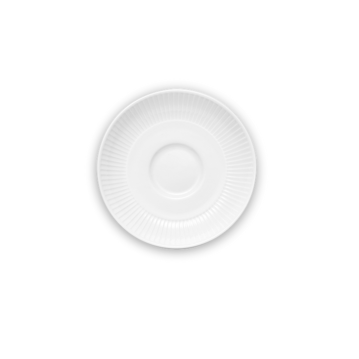 Plisse Breakfast Saucers, Set of 4