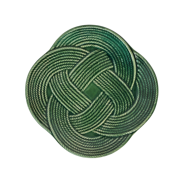 Le Panier Mystic Knot Dessert/Salad Plate - Basil
