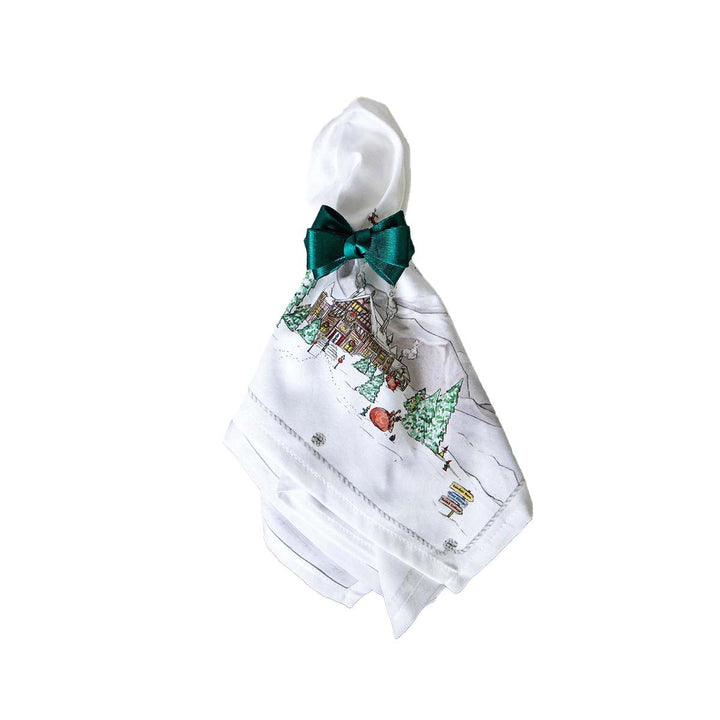 Berry &amp; Thread North Pole Napkin Set/4 - Multi