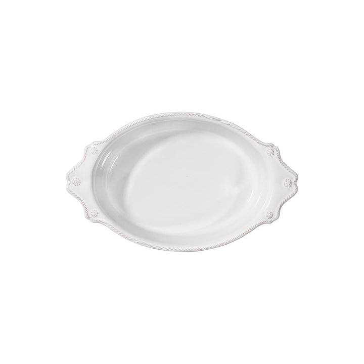 Berry &amp; Thread Oval Baker Set/2pc - Whitewash