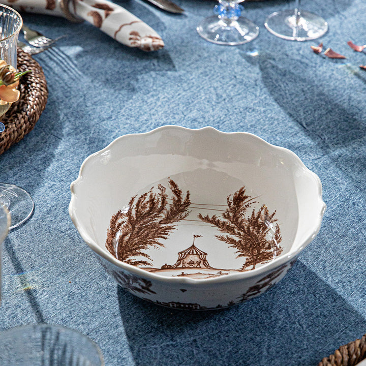 Country Estate Harvest 10" Serving Bowl - Sepia