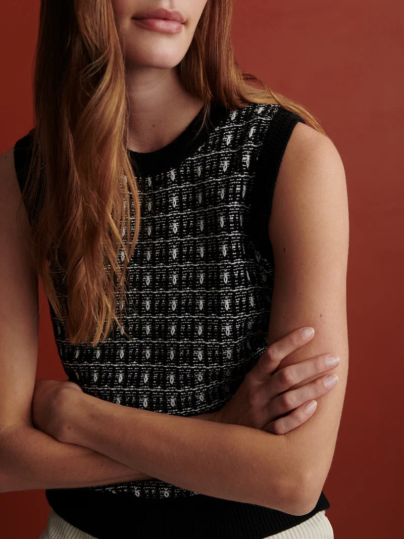 Safia Knit Tank (Black)
