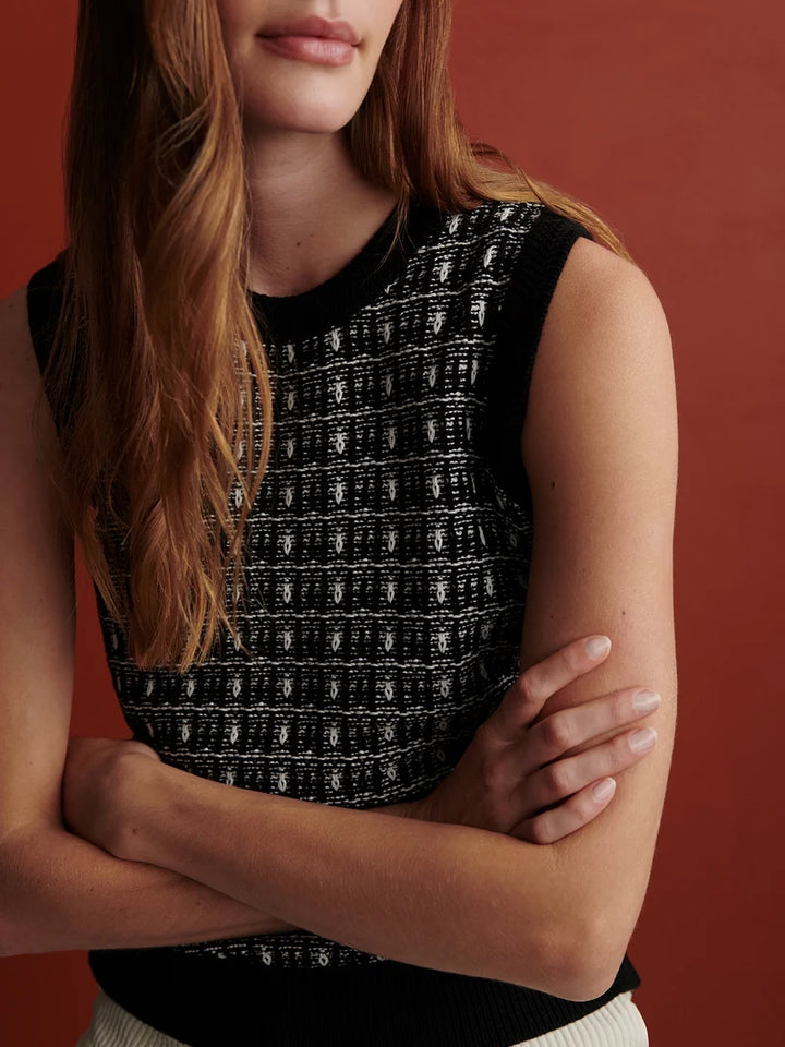 Safia Knit Tank (Black)